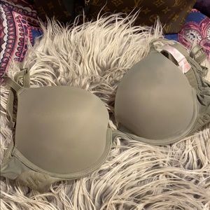 Army green PINK push-up bra